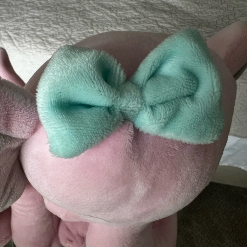 Bedtime Originals Twinkle Toes Hazel Pink Elephant 10 inch Plush Toy